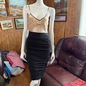 Lili Koi Sustainable Made in Canada Ruched Skirt